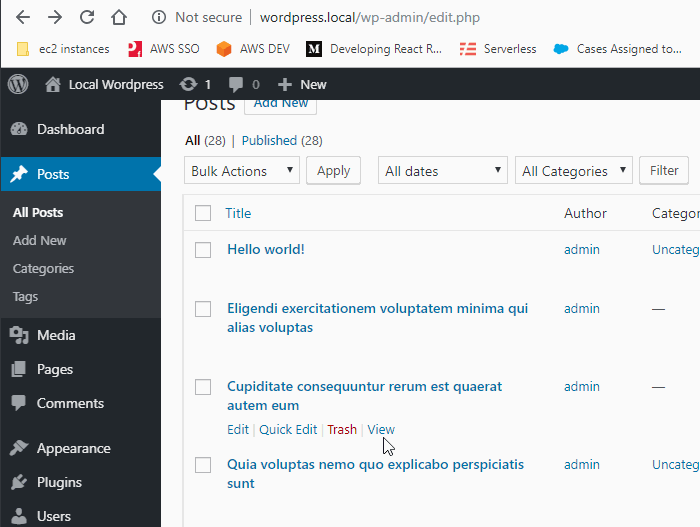 Hướng dẫn tạo theme React WordPress - post-page