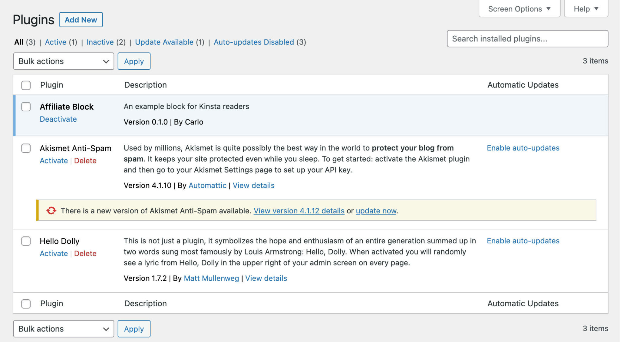 Tạo block plugin - active plugin