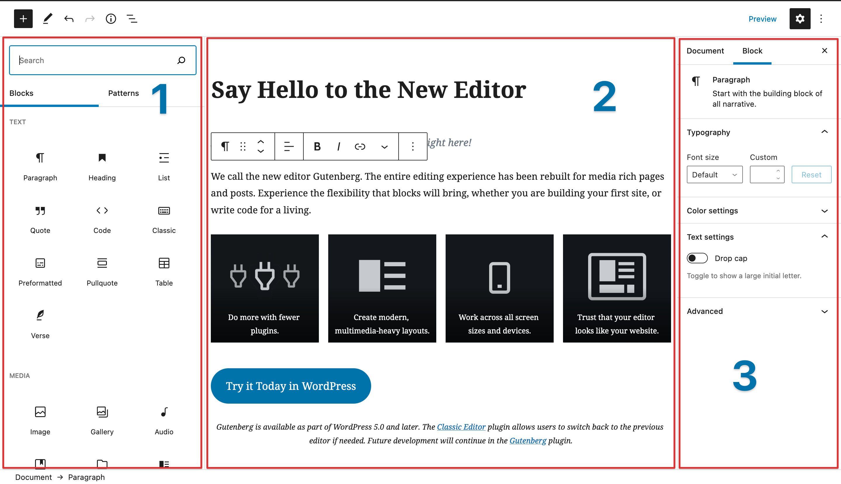 Giới thiệu về Gutenberg Block trong WordPress