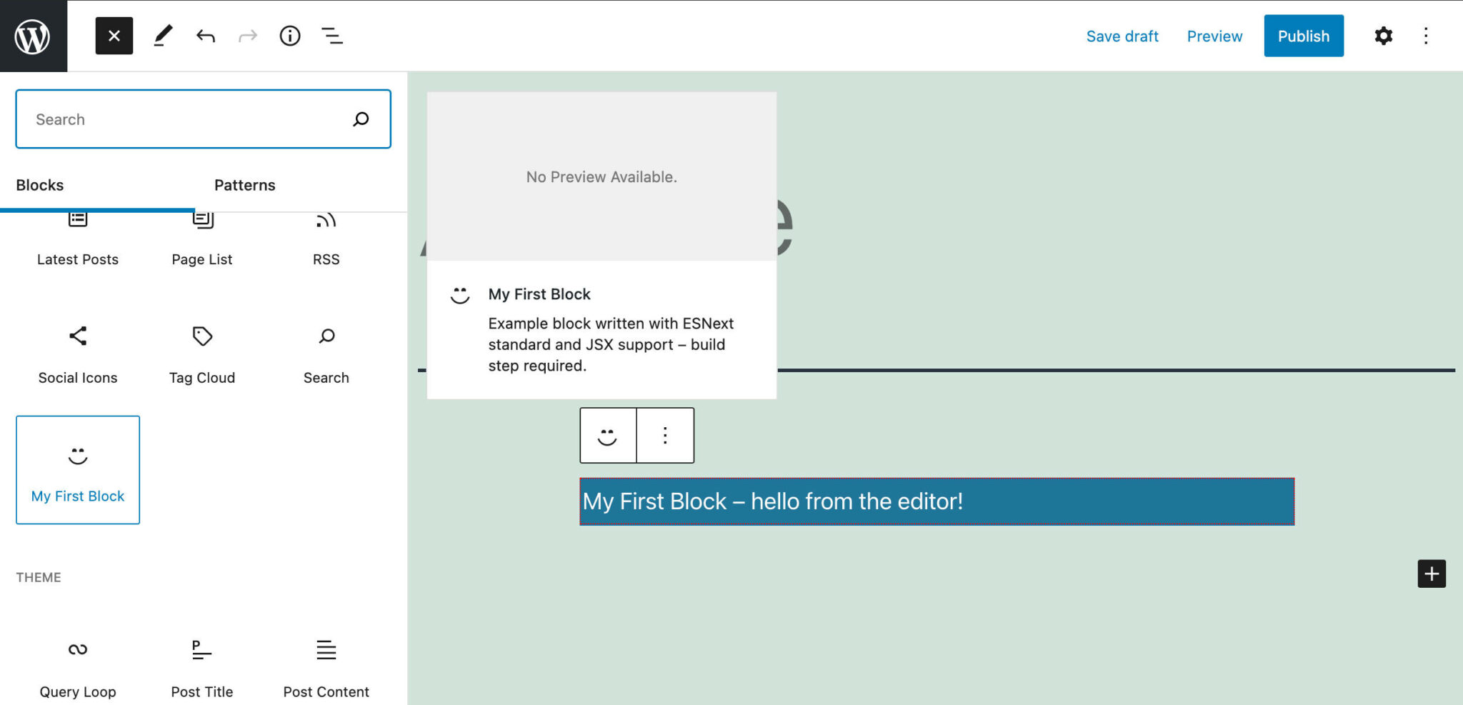 Tạo một block plugin wordpress trong Gutenberg