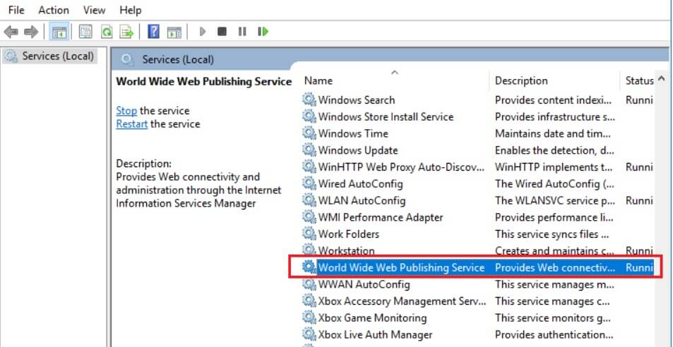 Error Port 80 in use by “Unable to open process” with PID 4