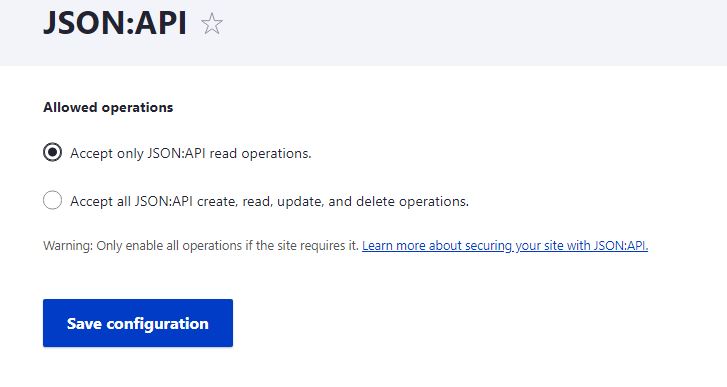 Json API