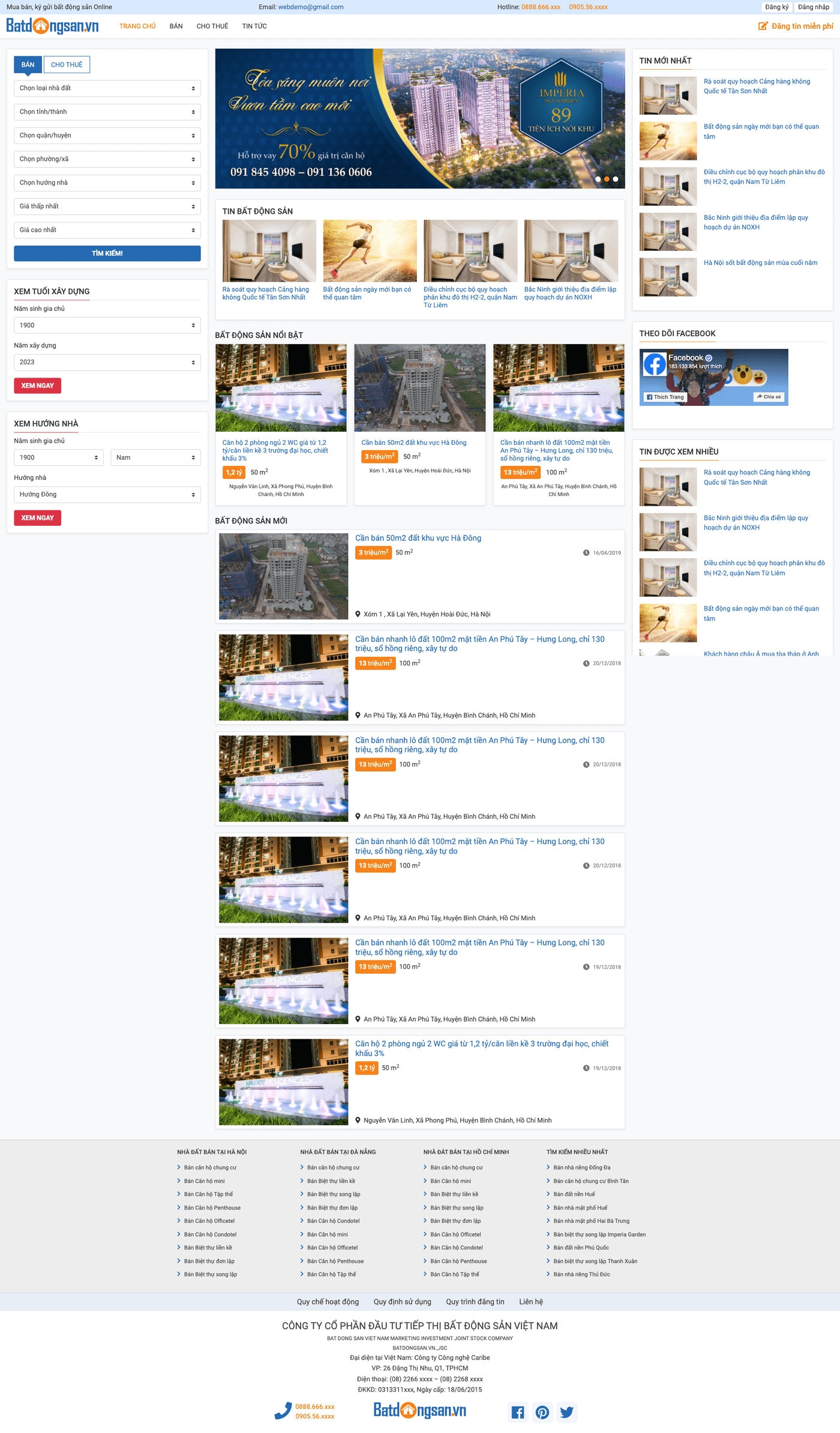 Theme WP - Flatsome - bất động sản 34
