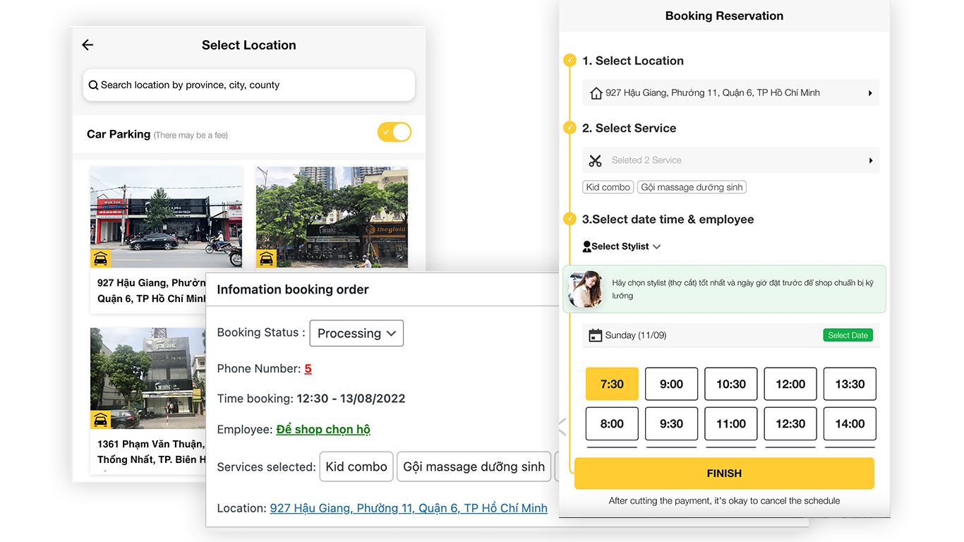 Plugin WP - Salon Appointment Booking