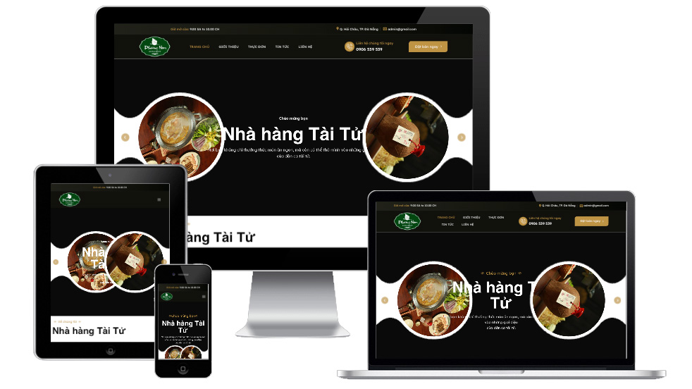 Theme Flatsome - Nhà hàng Tài Tử