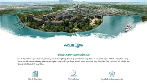 Theme WordPress landing page BĐS Aqua City