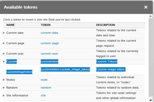 Tạo custom Image Token trong Drupal 8,9