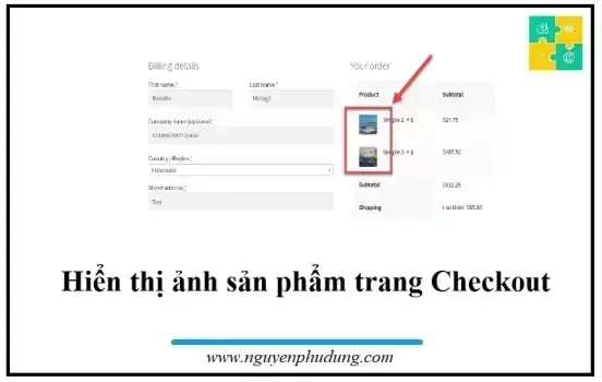 Thủ thuật WordPress - Hiển thị sản phẩm trong trang thanh toán WooCommerce