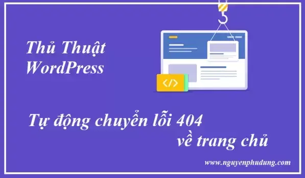 tự động chuyển hướng lỗi 404 về trang chủ