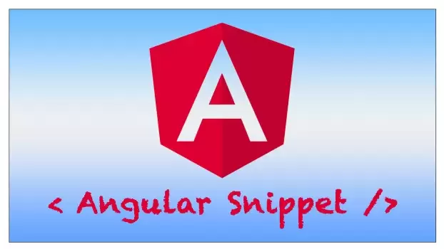 angular snippet code