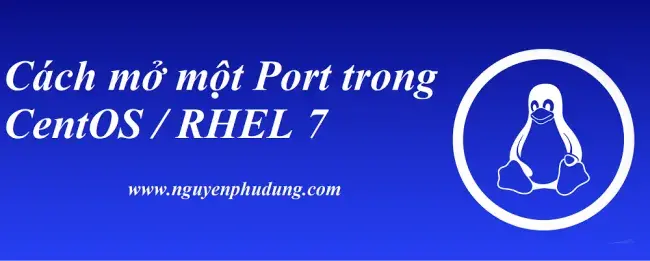 Cách mở một Port trong CentOS  RHEL 7