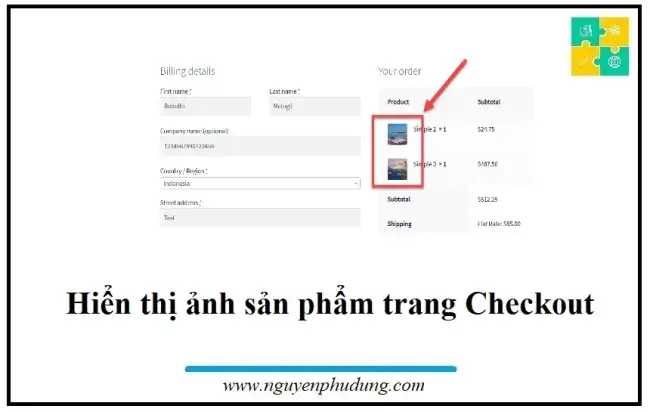 Thủ thuật WordPress - Hiển thị sản phẩm trong trang thanh toán WooCommerce